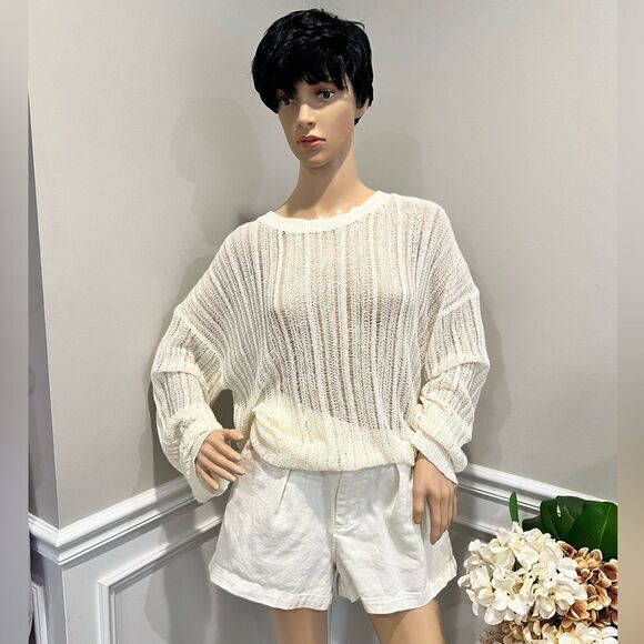 NWOT MINAAMONROE cream 2 piece coord set - Picture 5 of 8